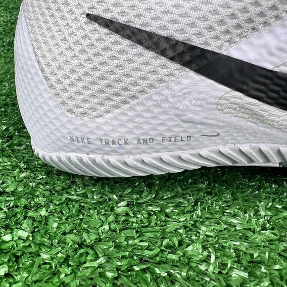 Nike Zoom Rival Sprint Track Shoes Men's 10 White Black Cleat Spikes‎ DC8753-100 - Picture 14 of 17